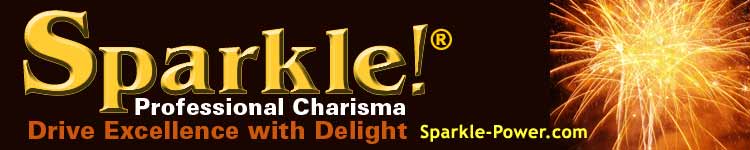 Sparkle! Professional Charisma - Drive Excellence with Delight